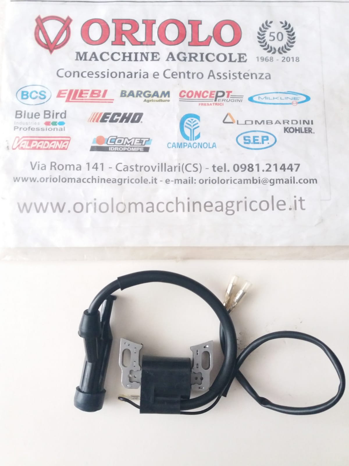 BOBINA PER MOTORE HONDA GX 160